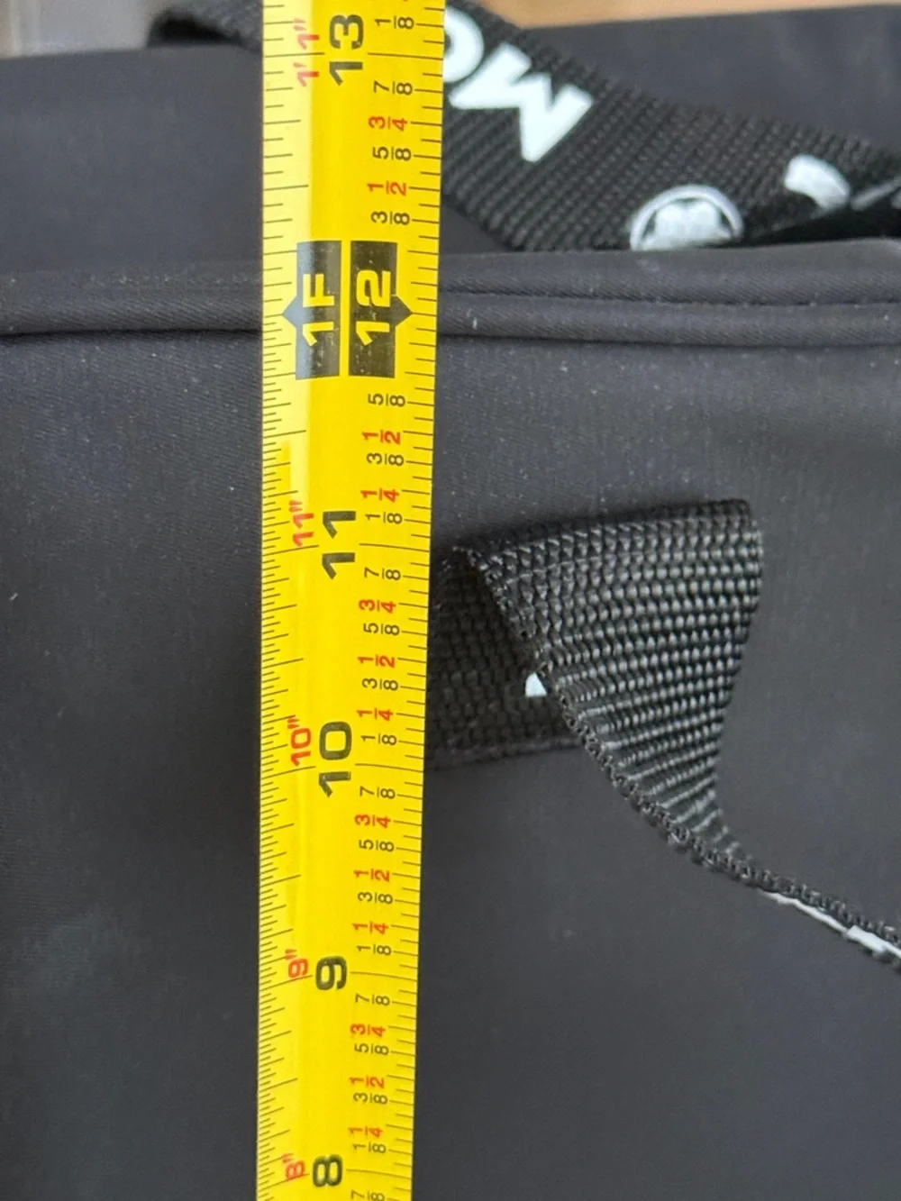 Montblanc Black Nylon Laptop Brief with Logo Webbing